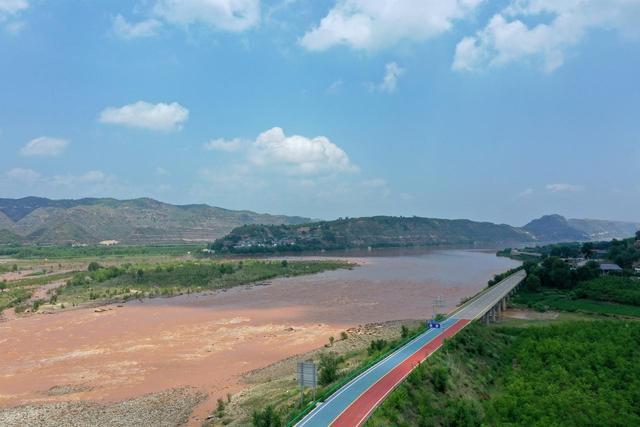 黄河吕梁段，美得让人心旷神怡