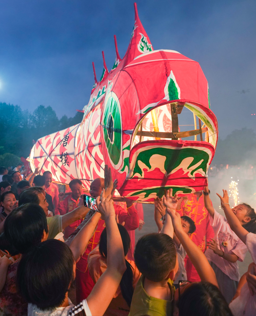 好消息！唐模鱼灯将常态化上演啦！