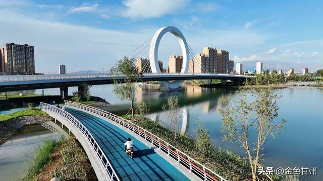 付聪林 | 张掖五云公园：皓月桥