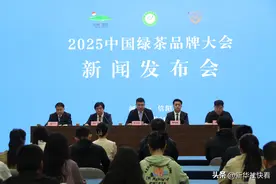 2025中国绿茶品牌大会新闻发布会在河南信阳举办图片