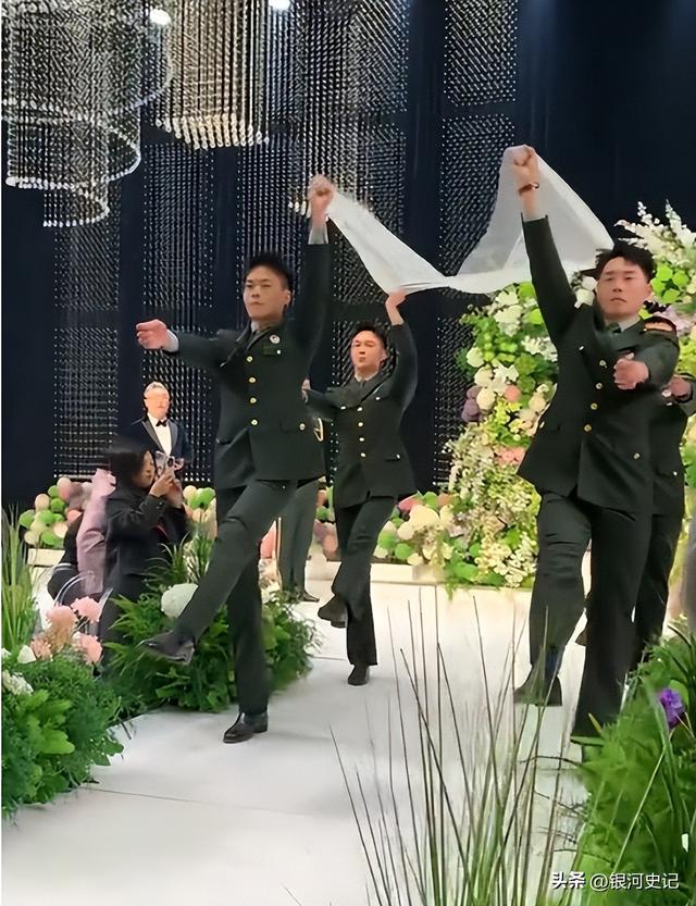 张自轩婚礼现场，新娘很强势两次拒绝他的亲密动作，岳父实力不菲