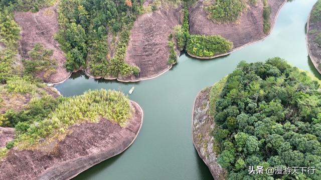 武义双岩里水库景美，周末放松的好地方