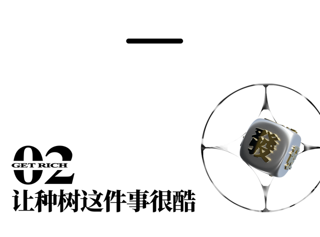看见直播间里种树，年轻人就走不动道了