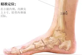 女性常按揉三阴交穴，受益无穷图片