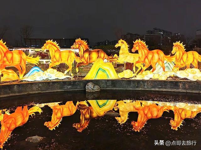 成都免费灯会，亮灯了，流光溢彩，超级漂亮，一派年味！