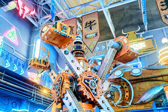 淮北夔牛天街，老电厂变身文旅综合乐园，成为皖北网红打卡新地标