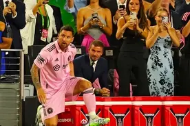 贝克汉姆晒合照为梅西庆祝38岁生日，赞其“最伟大的球员”：球技、人品均为最顶级图片