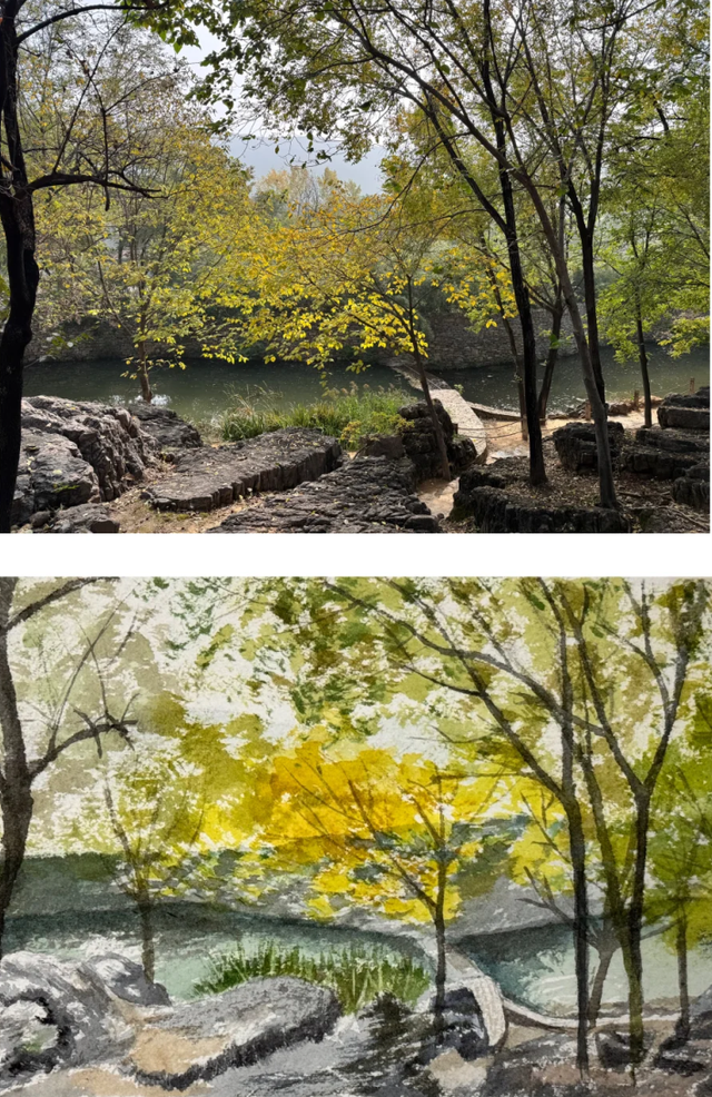 跟着色彩游临沂 | 斑斓秘境・山水写生之旅，解锁秋染沂蒙的N种美好