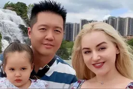 乌克兰丈母娘为避战火，被中国女婿带回中国，大呼：这是童话世界图片