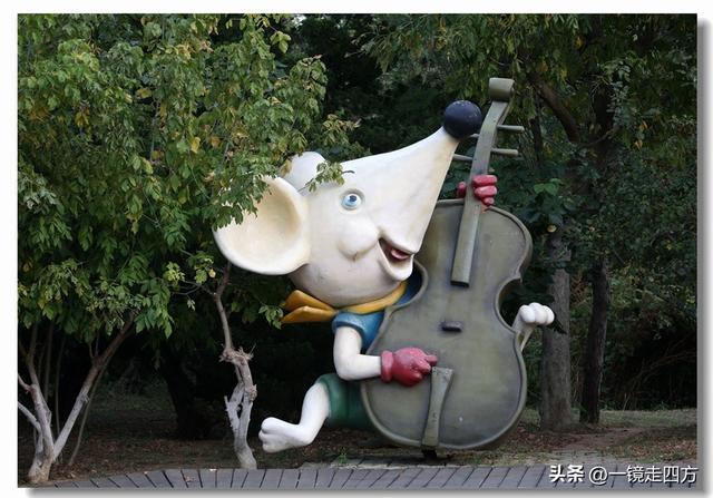 大连滨海路终点的海之韵公园