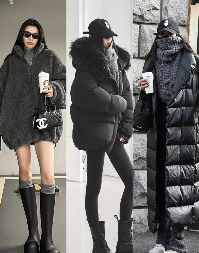 秋冬“珍珠灰+高街冷感”穿搭｜4组公式，日常出街照搬时尚明星范