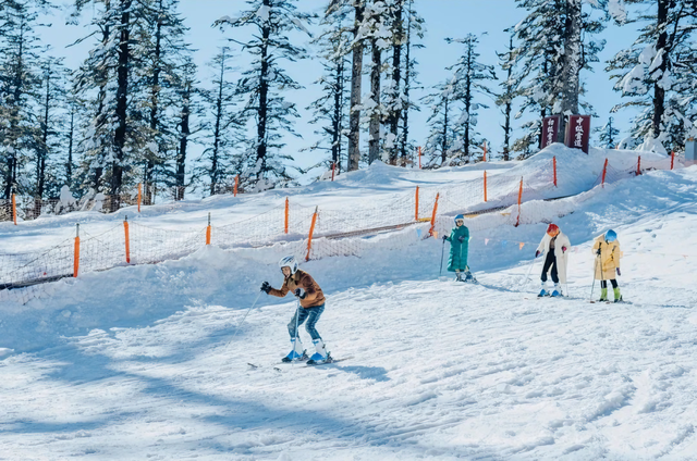 太好了是瓦屋山的雪，我们南方孩子又快乐了！