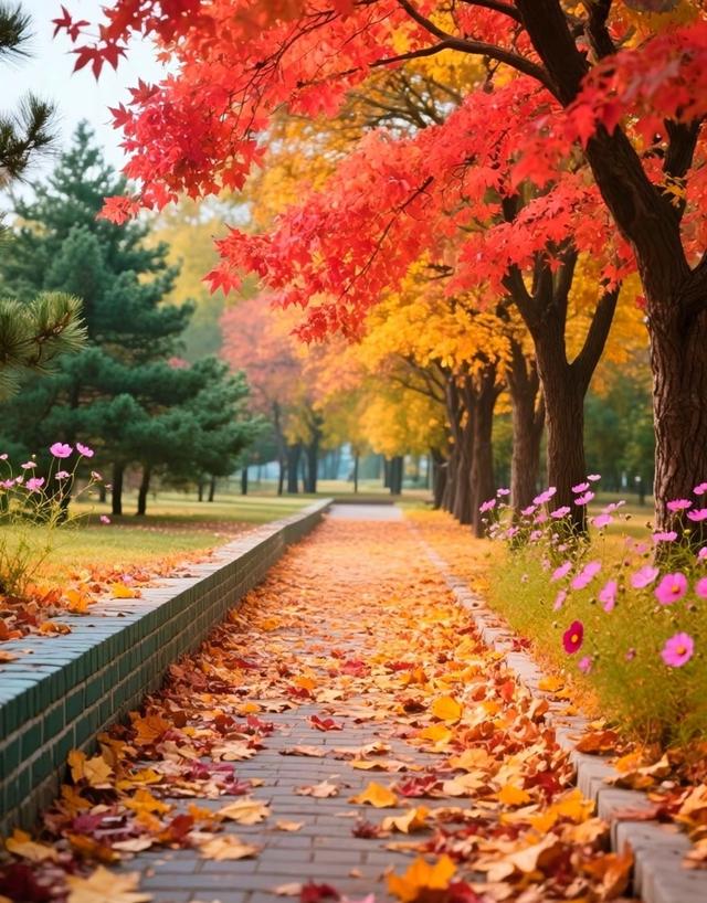 深秋的色彩：一场大自然的盛宴