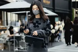 被广州街拍惊艳到！满大街的“随性自然风穿搭”温度抵挡不了风度图片