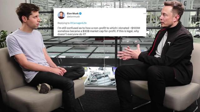 从战友到死敌！马斯克狙击奥特曼，全球私企估值榜首易主倒计时