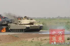 还不如老旧的中国69式坦克，伊拉克军队的美制M1A1坦克实战表现图片