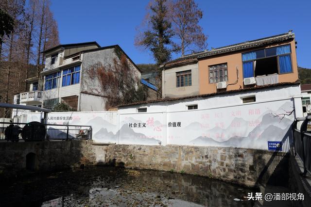 无锡袁家湾，长广溪边上的传统村落