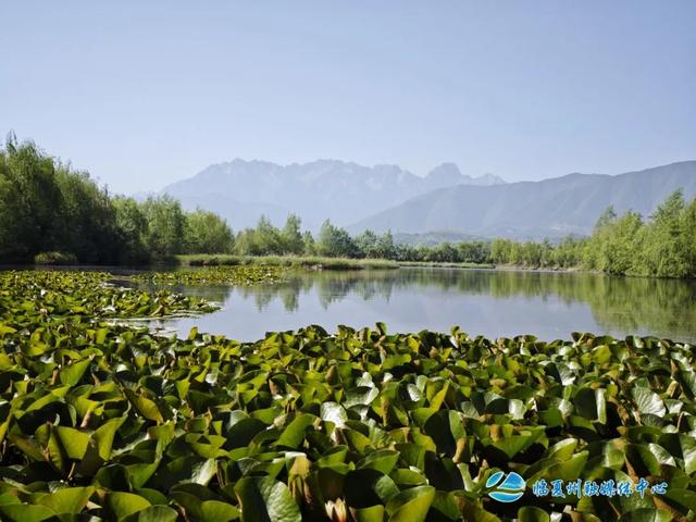 临夏县太子山天池：山水相依的梦幻之境