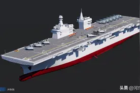 076四川舰下水，电磁弹射独一无二，中国或改写未来战争模式图片