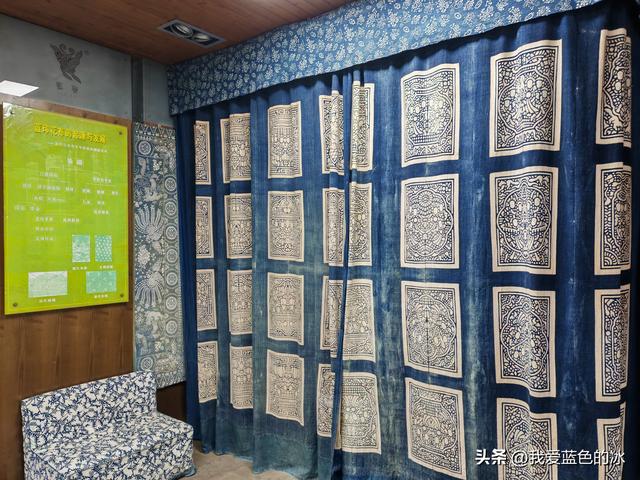 蓝印花布！在南通处处可见，它是这座城市的历史文化印记