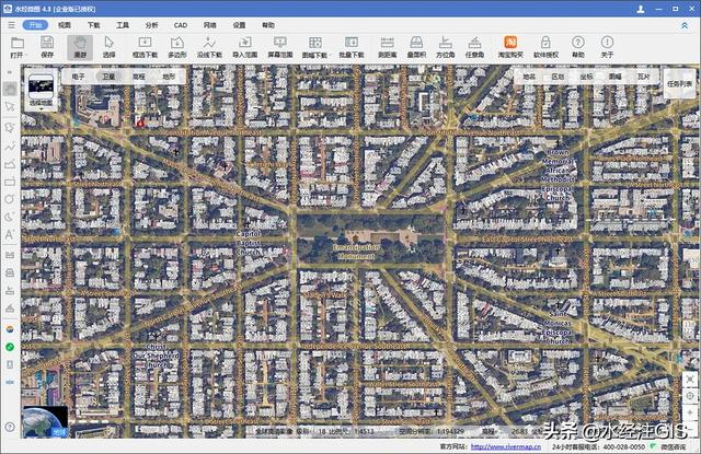 天地图风格的全球地名路网标签瓦片