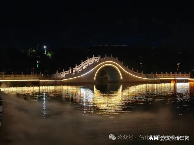 浪漫七夕邀您共赏！今晚，滨州这里的灯光喷泉惊艳亮相！
