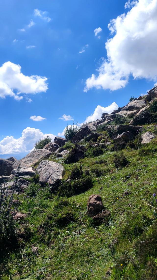 爬拉萨哲蚌寺后山，从海拔3600米到山顶5300米，上下20公里