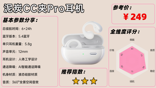 耳夹式耳机最建议买哪个？七款口碑最好的耳夹式蓝牙耳机