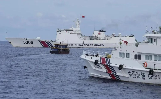 菲方刚被逼退，美国又加入战局，中美联合国激战，中方援手已就位