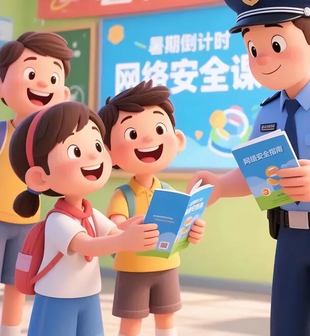 网警来送“网络安全课”了