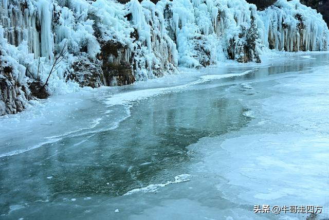 虎峪冰瀑：山谷里的冬日秘境、现实版的冰雪奇缘