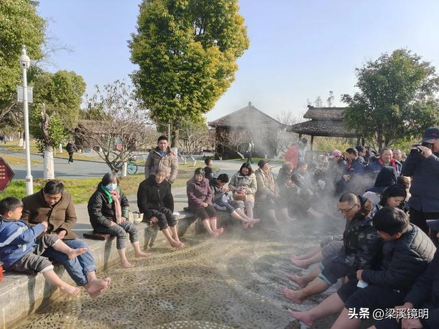 大雪时节，来汤山金乌公园晒暖阳、泡温泉（上）