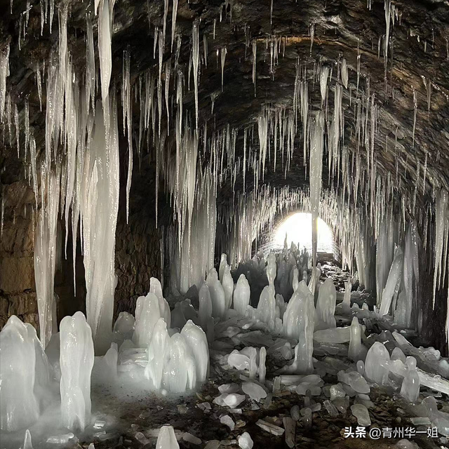 山东青州有个角楼村 隐藏的冰挂意外走红