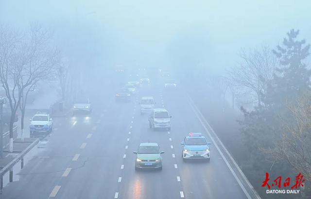 大同今早“秒变仙境”,将千年古都打造成水墨画卷