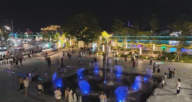 饶平凤江新城点亮"夜经济" 璀璨夜景激发城市活力