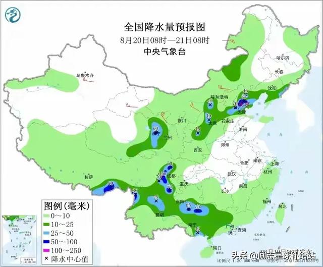 陕西省！本轮高温确定完成，明天8月20号的天气，重点分布如下！