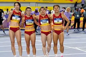 中国女子接力痛失巴黎奥运会门票 复活赛跑出43秒13列小组第三图片