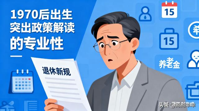中央定调退休！1970年后出生，缴够15年也别想提前退？