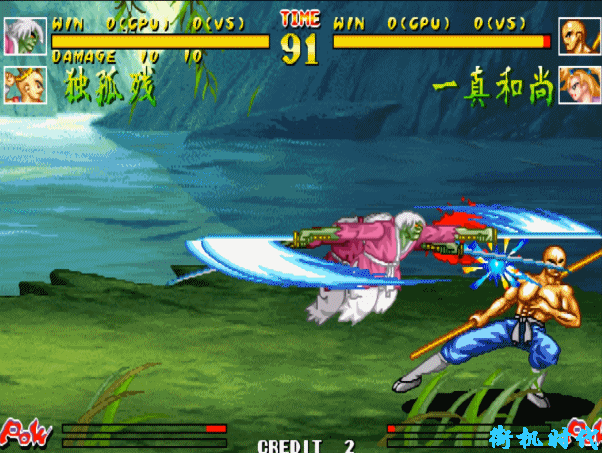 格斗游戏那些身体残缺的人物，偏偏个个都是狠角色