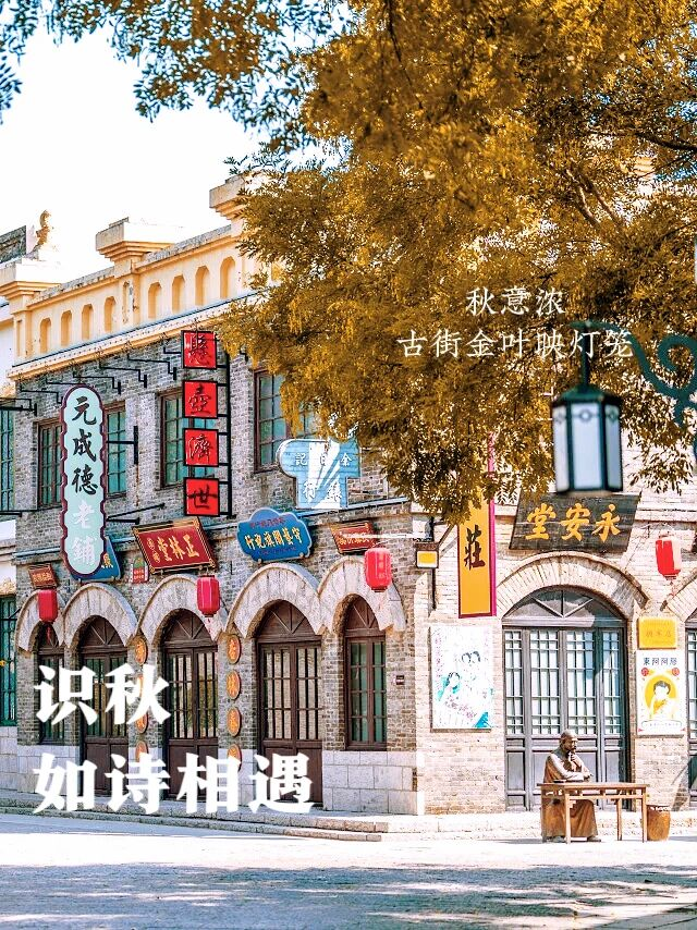 秋雨过后秋意浓，洛神湖畔韵无穷