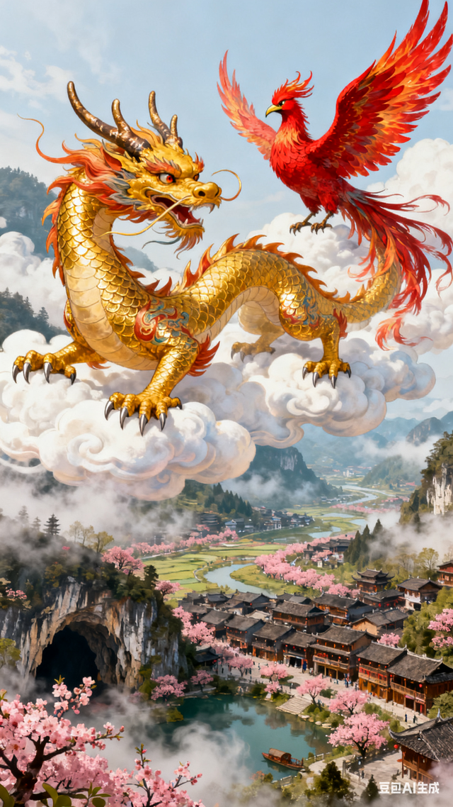 无双道龙赵小荣游记《 一笔祥龙行天下 》（一一八）酉阳桃花源