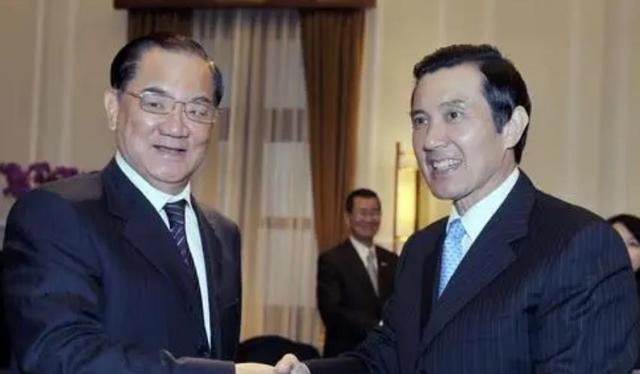 国民党前党主席连战：我支持协商统一，但是有一个前提条件