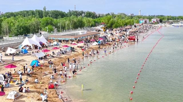 来五家渠，青格达湖可以承包你的“夏日周末”