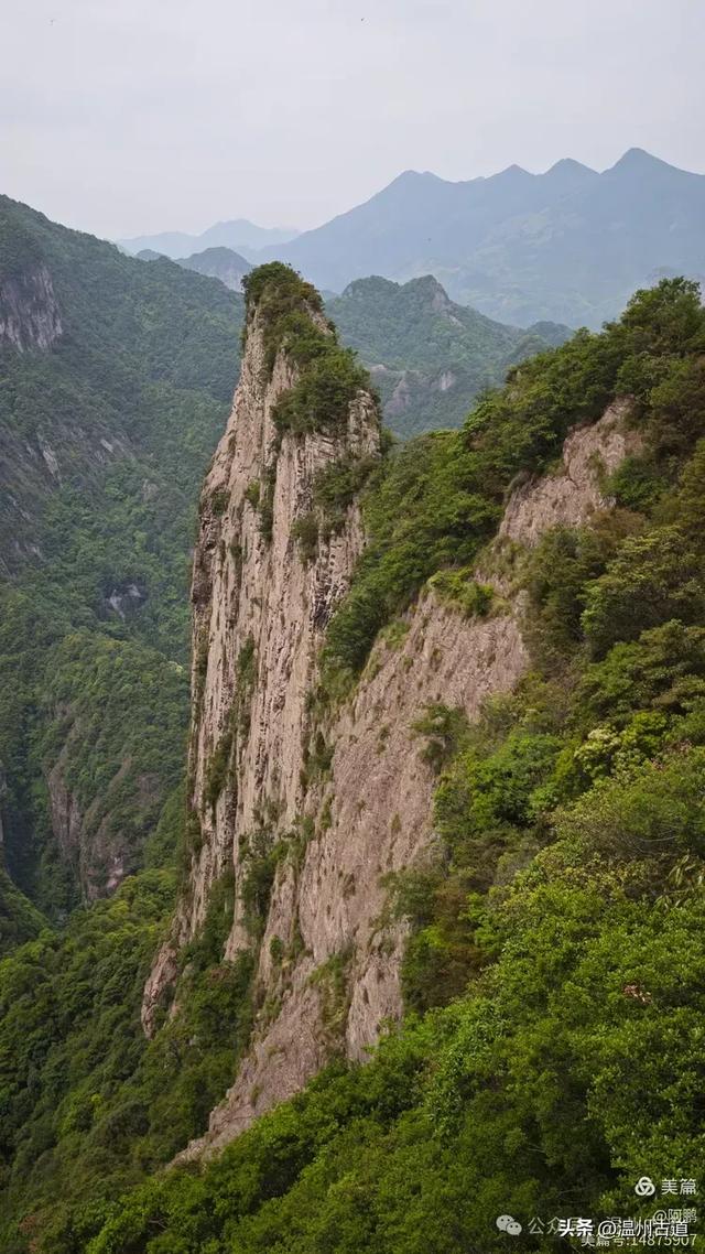 雁荡山百岗尖显胜门穿越,这条风光绝美的经典徒步线路你可去过