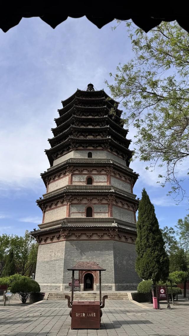 河北石家庄，寻访正定古城的九楼四塔八大寺