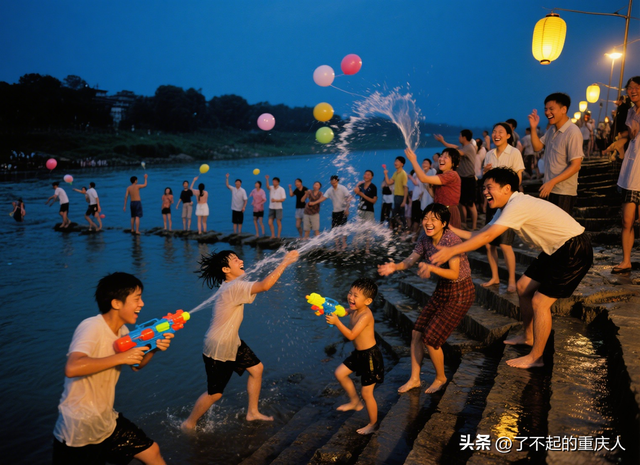 重庆人夏夜去哪儿？磁器口千灯醉巷里，藏着 N 种清凉耍事！