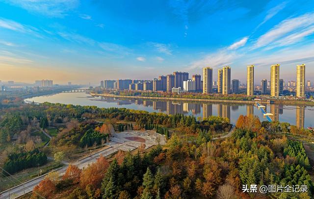 山西襄汾：城市公园 冬景如画