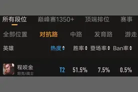 程咬金一夜之间崛起！已然成为T0级别，此出装能让他无敌图片