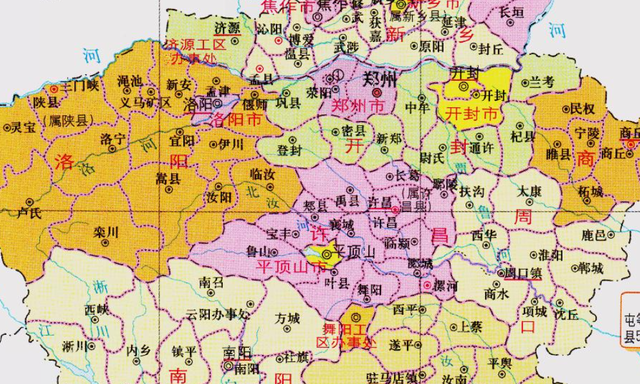 洛阳市的行政区域变化，河南省的第二大城市，为何有7区7县？