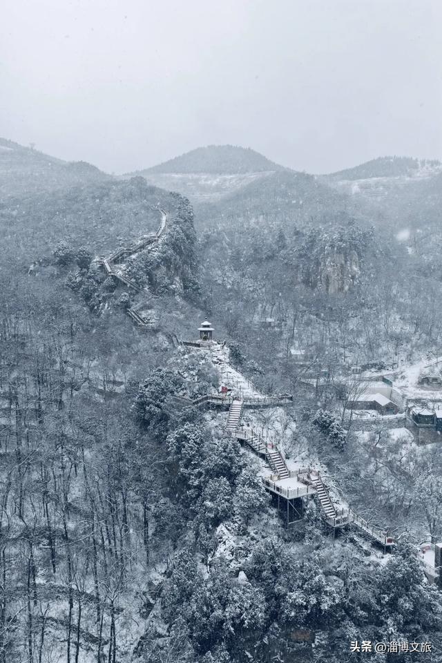 实拍!雪后淄博,秒变水墨仙境!这般古韵浪漫,怎能不心动🤩